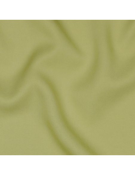 Tissu tencel effet peau de pêche - Anis
