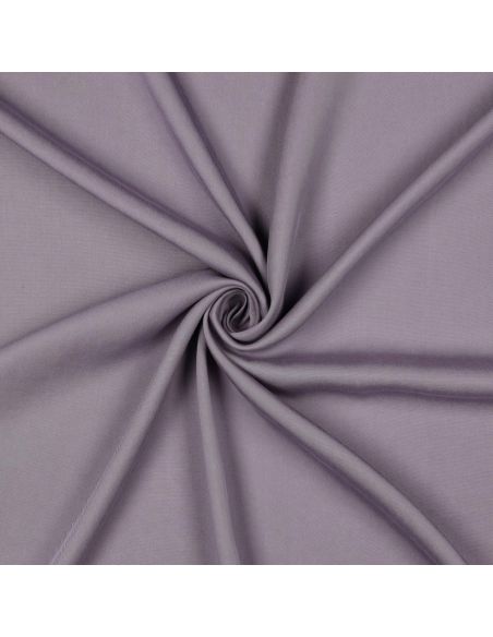 Tissu tencel effet peau de pêche - Gris de lin