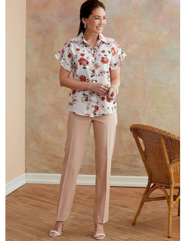 Patron de haut - Butterick 6686