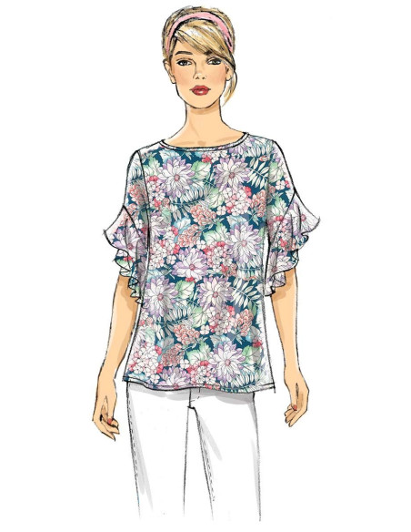 Patron de haut - Butterick 6687