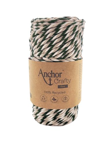 Coton macramé recyclé Crafty Fine Multico Anchor