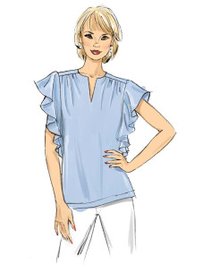 Patron de haut - Butterick 6688 2