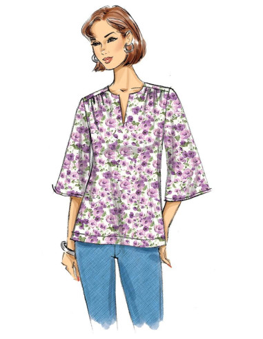 Patron de haut - Butterick 6688