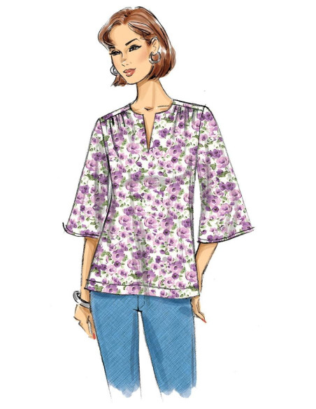 Patron de haut - Butterick 6688