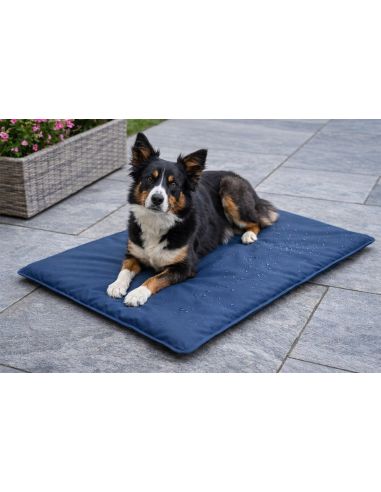 Tissu toile imperméable - Bleu