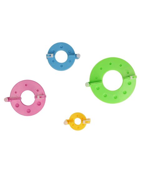 Set de 4 appareils à pompons