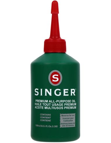 Huile Singer pour machine à coudre
