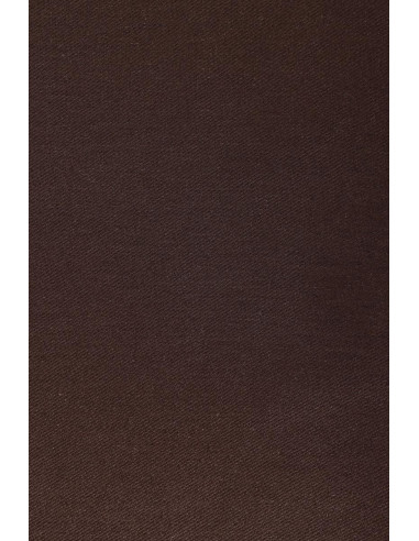 Tissu twill lin viscose Liva Eco Oat Chocolate - Atelier Brunette