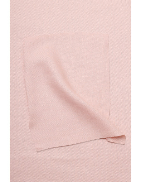 Tissu twill lin viscose Liva Eco Pastel Kiss - Atelier Brunette