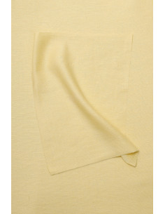 Tissu twill lin viscose Liva Eco Vanilla Ice - Atelier Brunette 2