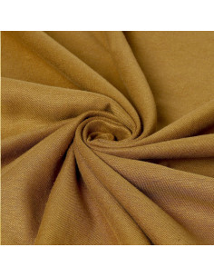 Tissu twill lin viscose Liva Eco Urban Bronze - Atelier Brunette