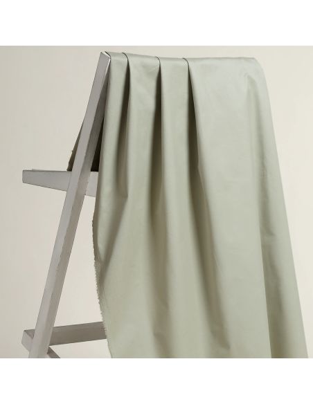 Tissu coton chino stretch Mineral Green - Atelier Brunette