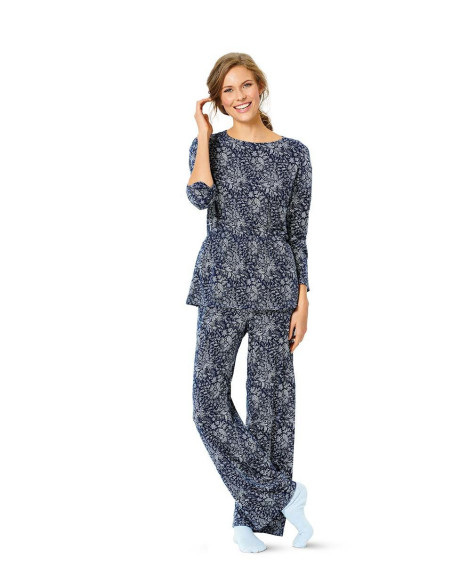 Patron de pyjama et pyjashort - Burda 6261
