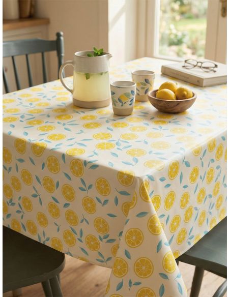 Toile cirée Captain Cook Slice Me Up - Limonade