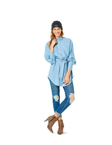 Patron de blouse et chemise - Burda 6263