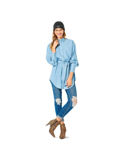 Patron de blouse et chemise - Burda 6263