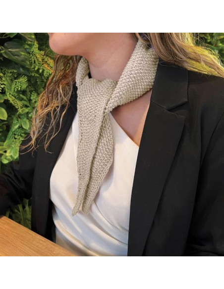 Kit tricot - Foulard Kiri