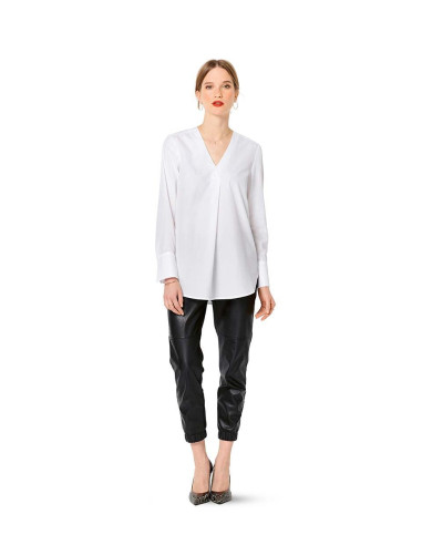 Patron de blouse en col V - Burda 6278