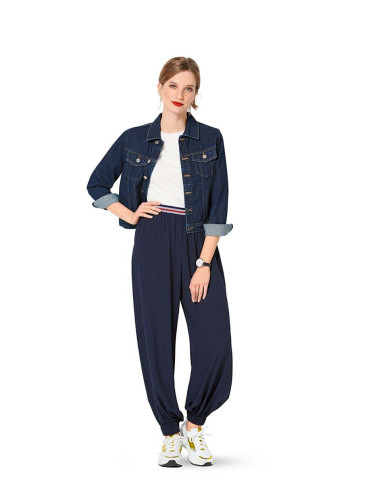 Patron de pantalon bouffant - Burda 6283