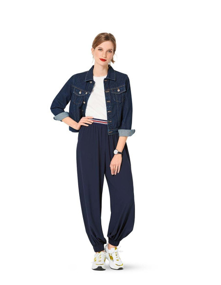 Patron de pantalon bouffant - Burda 6283