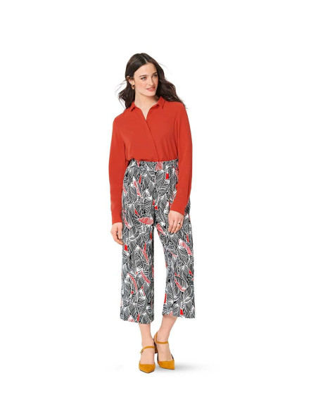 Patron de pantalon bouffant - Burda 6283