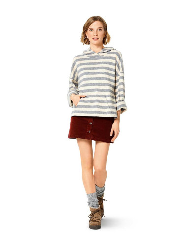 Patron de sweat-shirt - Burda 6296