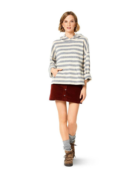 Patron de sweat-shirt - Burda 6296