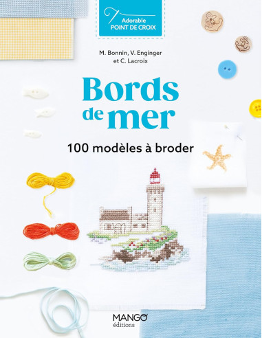 Livre bords de mer - 100 modèles à broder