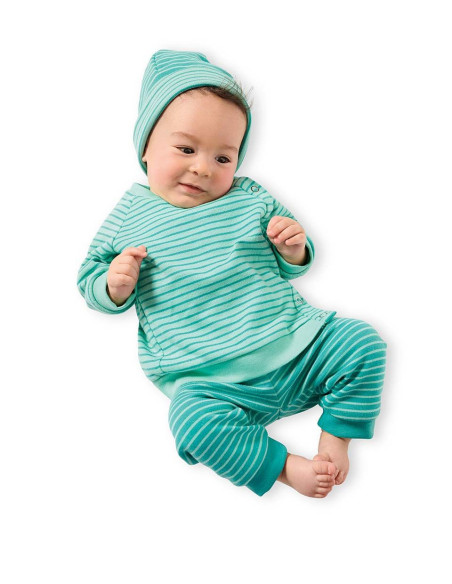 Patron de bonnet, pantalon et veste sweat - Burda 9315