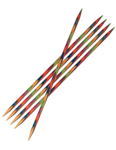 Aiguilles doubles pointes bois Symfonie KnitPro