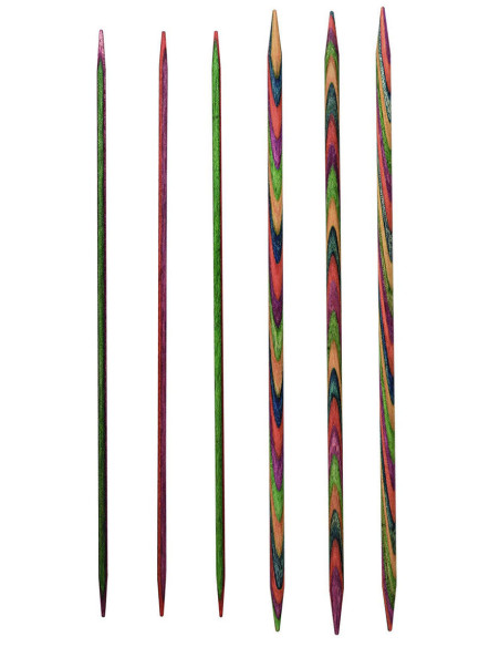 Aiguilles doubles pointes bois Symfonie KnitPro