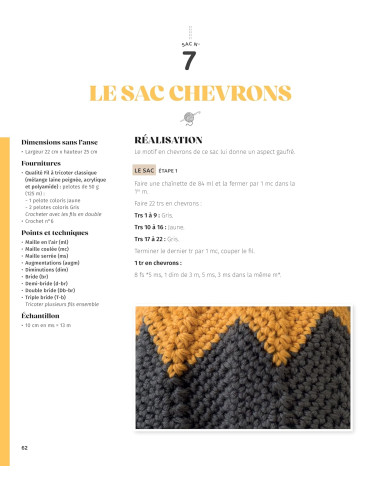 Livre mes sacs au crochet