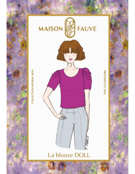 Patron de blouse Doll - Maison Fauve