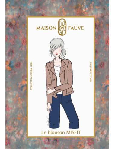 Patron de perfecto Misfit - Maison Fauve