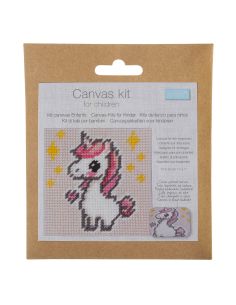 Kit canevas enfant - Licorne 2