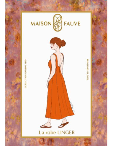 Patron de robe Linger - Maison Fauve
