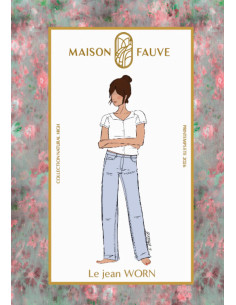 Patron de jean Worn - Maison Fauve 2