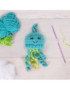 Kit de crochet amigurumi - Méduse