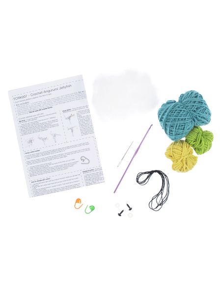 Kit de crochet amigurumi - Méduse