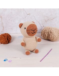 Kit de crochet amigurumi - Capybara