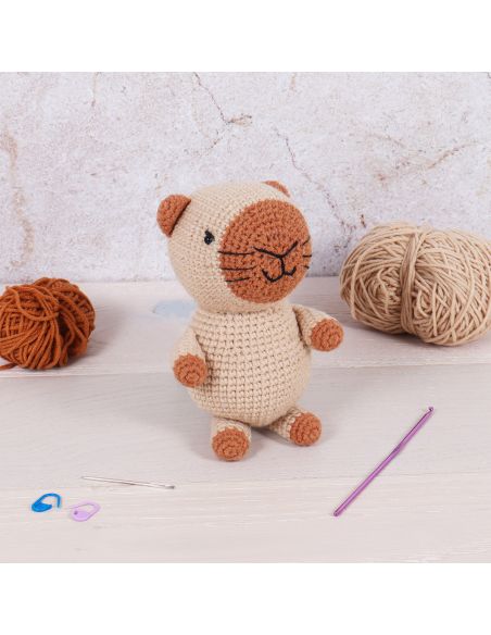 Kit de crochet amigurumi - Capybara