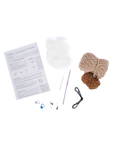 Kit de crochet amigurumi - Capybara