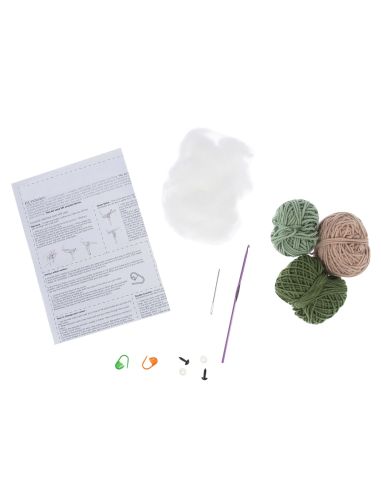 Kit de crochet amigurumi - Tortue