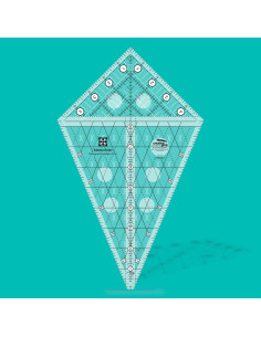 Règle Non-Slip Alaska Ruler Creative Grids 2