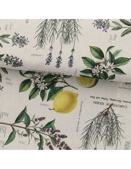 Toile de coton canvas premium - Provençal