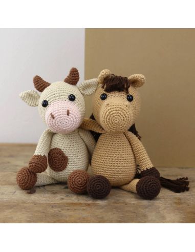 Kit crochet - Carmen la vache