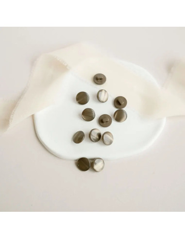 Bouton de bottine - Kaki