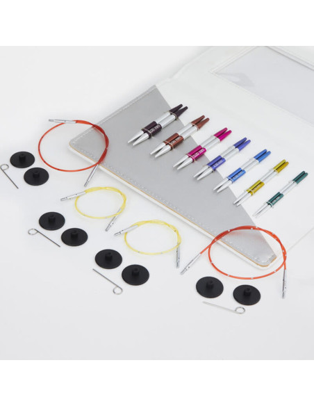 Trousse aiguilles à tricoter circulaires courtes KnitPro Special SmartStix
