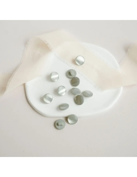 Bouton de bottine - Sauge