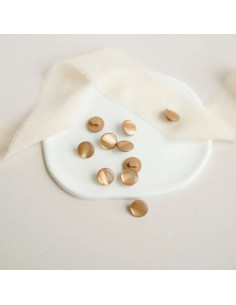 Bouton de bottine - Miel